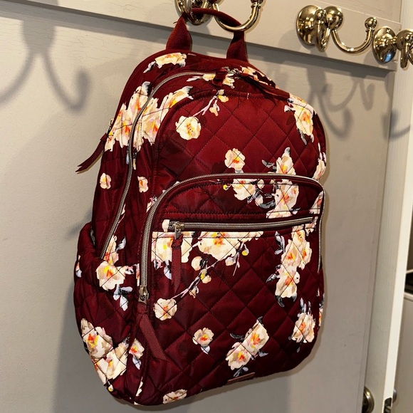 NWOT- Vera Bradley Blooms & Branches Campus Backpack in Performance Twill main image 10
